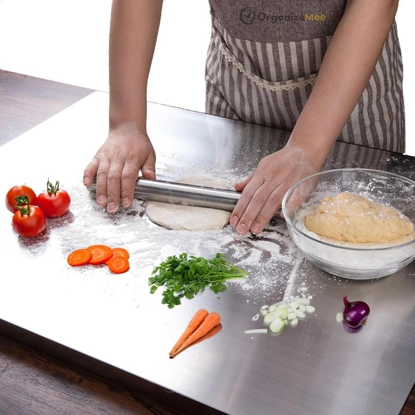 Premium Food-Grade Stainless Steel Cutting Board For Kitchen Counter