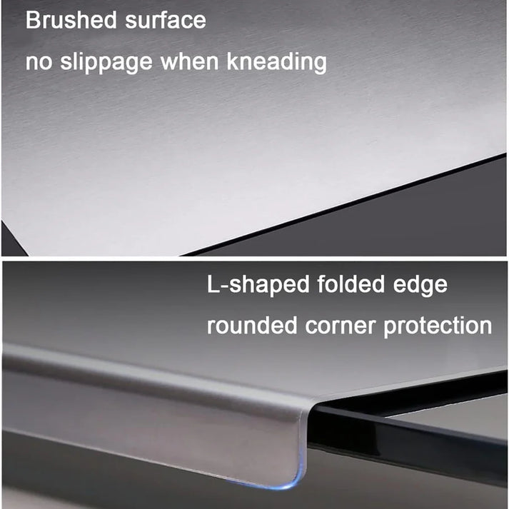 Premium Food-Grade Stainless Steel Cutting Board For Kitchen Counter