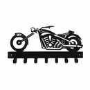 Classic Bobber Motorcycle Metal Wall Key Holder