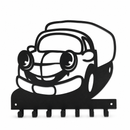 Cartoon Animated Car Metal Wall Key Holder