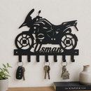 Custom Personalized Metal Key Holder | Name & Logo Wall Rack