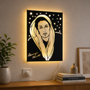 Custom LED Metal Photo Frame | Personalized CNC Laser Cut Wall Art