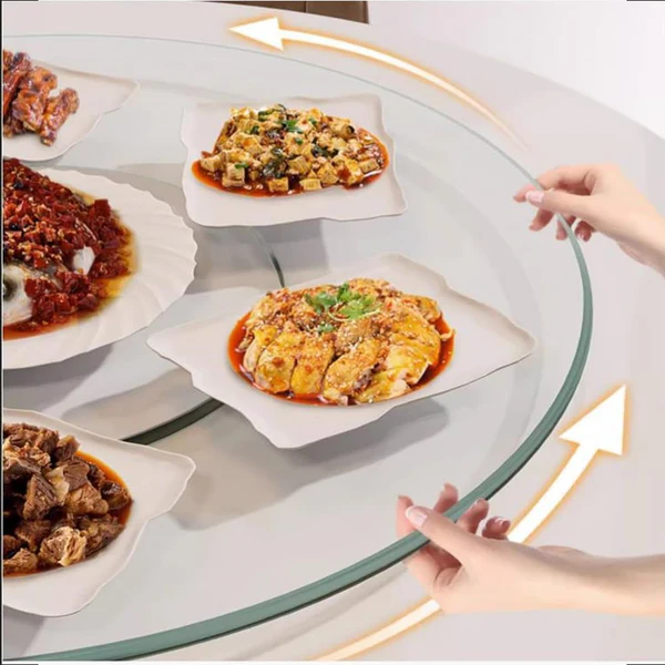 360 Rotating Modern Dining Table for Restaurants and Marquees